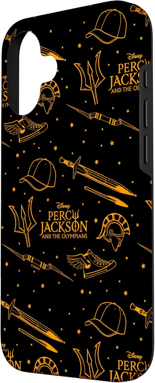 Disney Percy Jackson and the Olympians Icon Doodles Case for iPhone 16