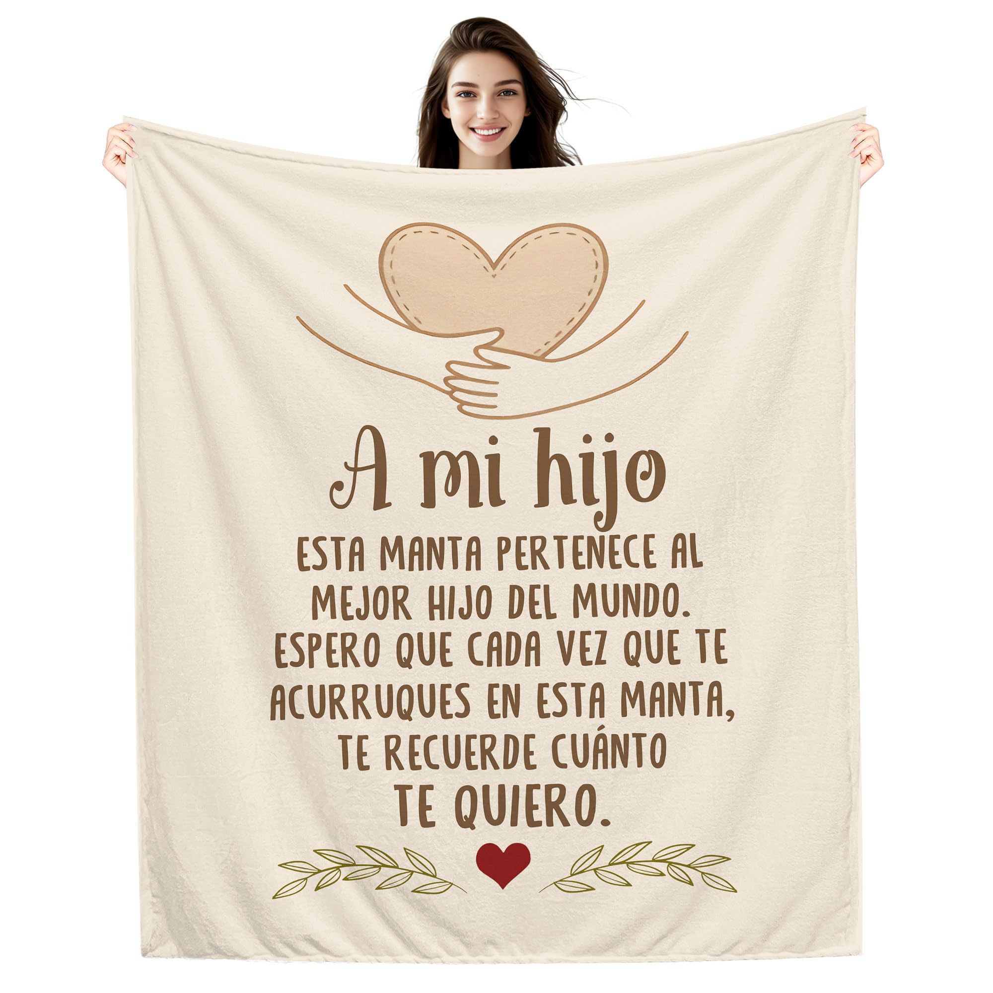 Amorea A mi Abuela Espero Que Cada Vez Que te acurruques en Esta Manta te recuerde cuánto te Quiero Ideas para Regalos Manta para la Abuela Cumpleaños Día de la Madre — view 35
