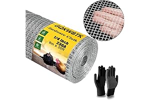 23 Gauge Galvanized Hardware Cloth for Chicken Coop Wire Fence