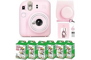 Fujifilm Instax Mini 12 Instant Camera Holiday Gift Set for Unforgettable Memories