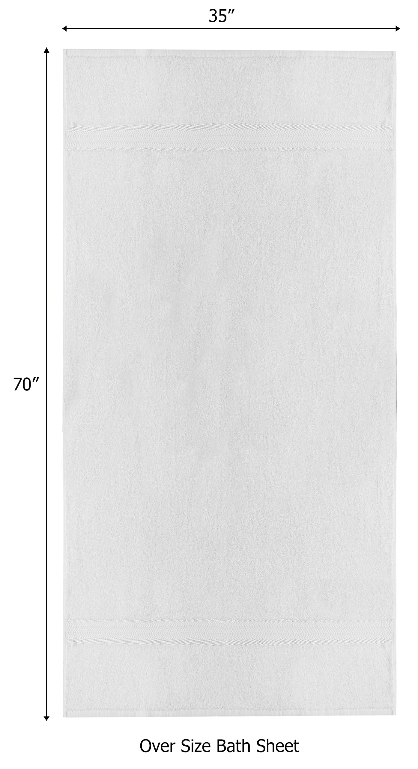 Algodón Craft – Ultra Suave Collection 2 Piezas Grande 100% algodón Toallas de baño Juego de Toallas