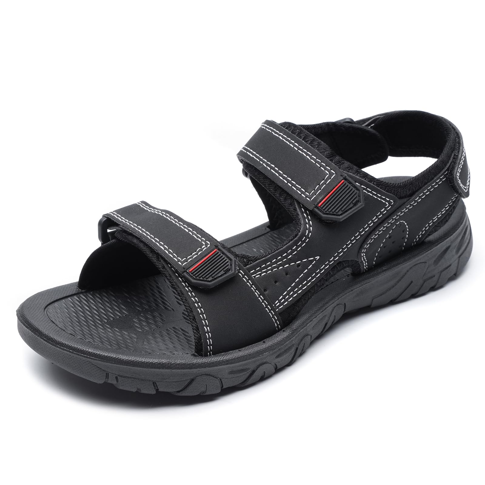 GSOHINO Men's Sport Sandals Open Toe Outdoor Beach Fisherman Sandals for Men Summer Athletic Lightweight Walking Hiking Casual Sandals Water Shoes