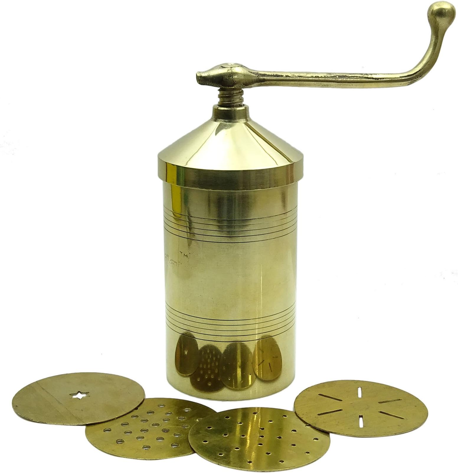 Sev Sancha For Indian Snack/Murukku/Noodle Maker With 4 Different Disc Templates