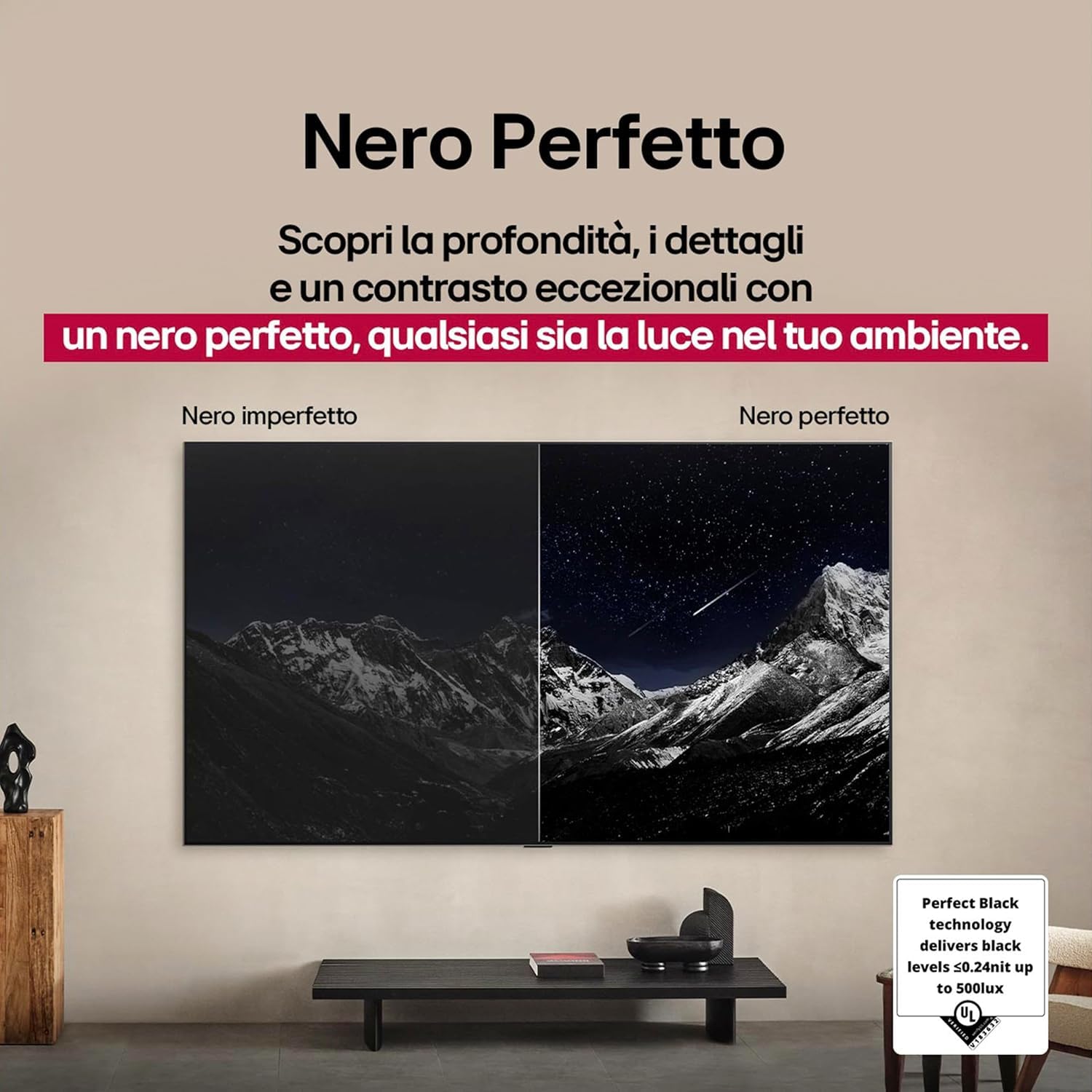 LG OLED evo AI C5 77 pollici, Smart TV 4K, Processore α9 Gen8, Brightness Booster, webOS con AI, Dolby Vision & Atmos, Gaming con VRR e GSYNC 4K@144Hz, OLED77C55LA 2025