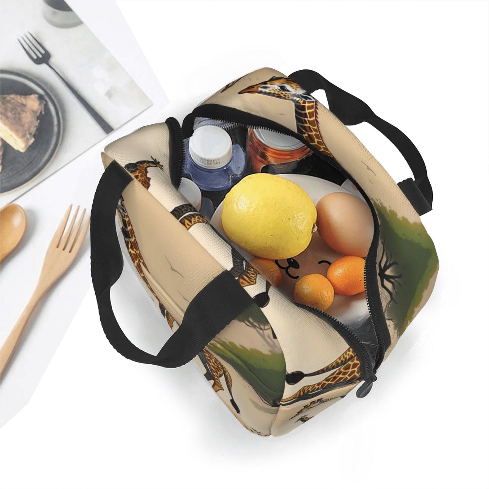 Kaifanee Borsa termica per il pranzo per donne, adulti