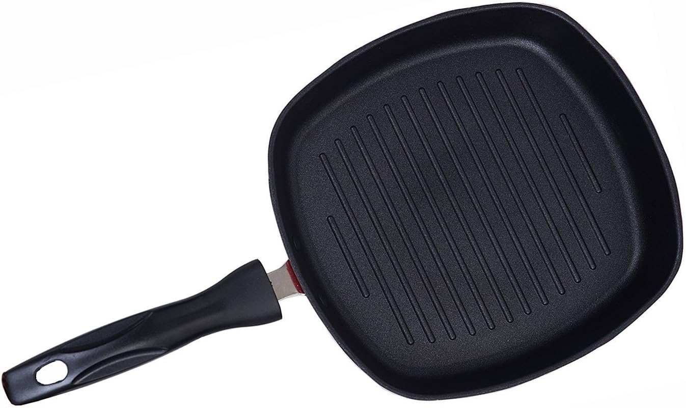 Tanish Trading TMT Square Grill Pan Oven Safe, Double