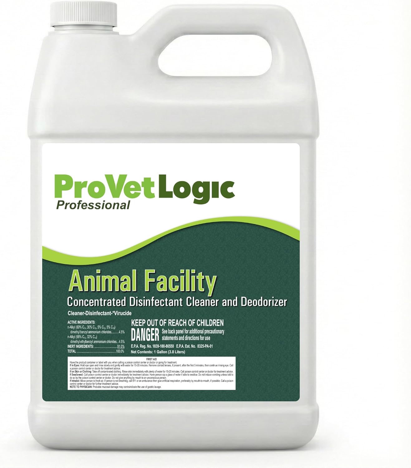 ProVetLogic Animal Facility Disinfectant Cleaner & Deodorizer (Concentrated) - Gallon