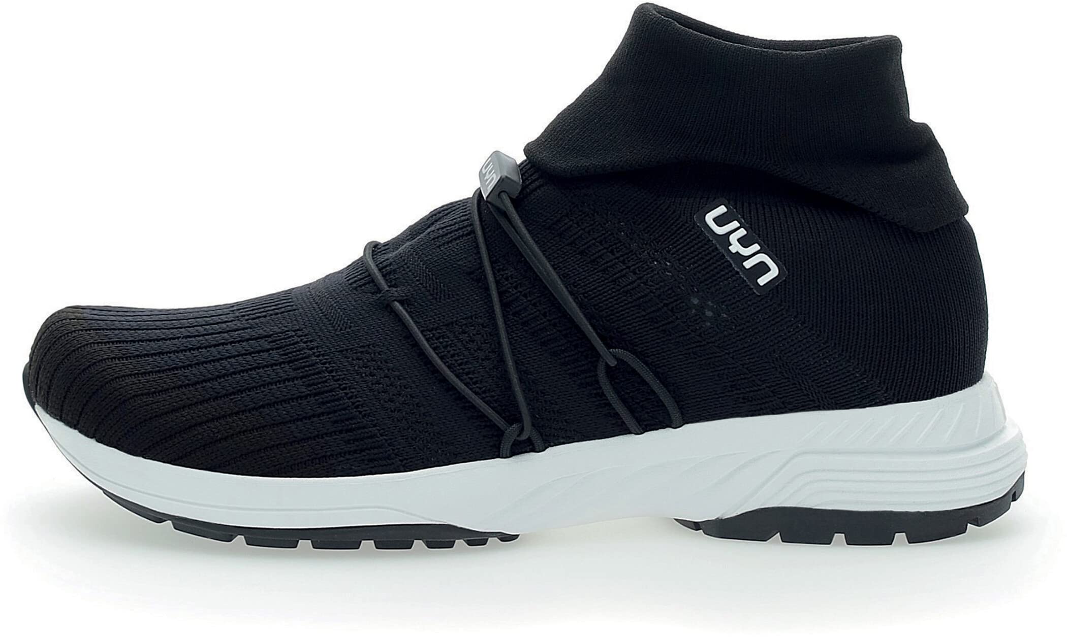 UYN Y100076-B000 Free Flow Tune HIGH Sneaker Men Black UK 6.5