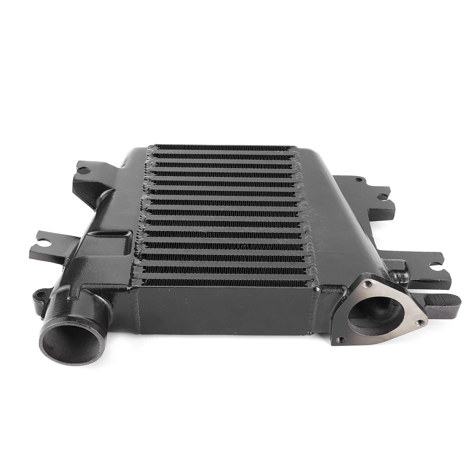 Acouto Intercooler turbo, prestazioni elevate, installazione semplice, universale per GU Y61 ZD30 3.0L, lega di alluminio T -6061, nero