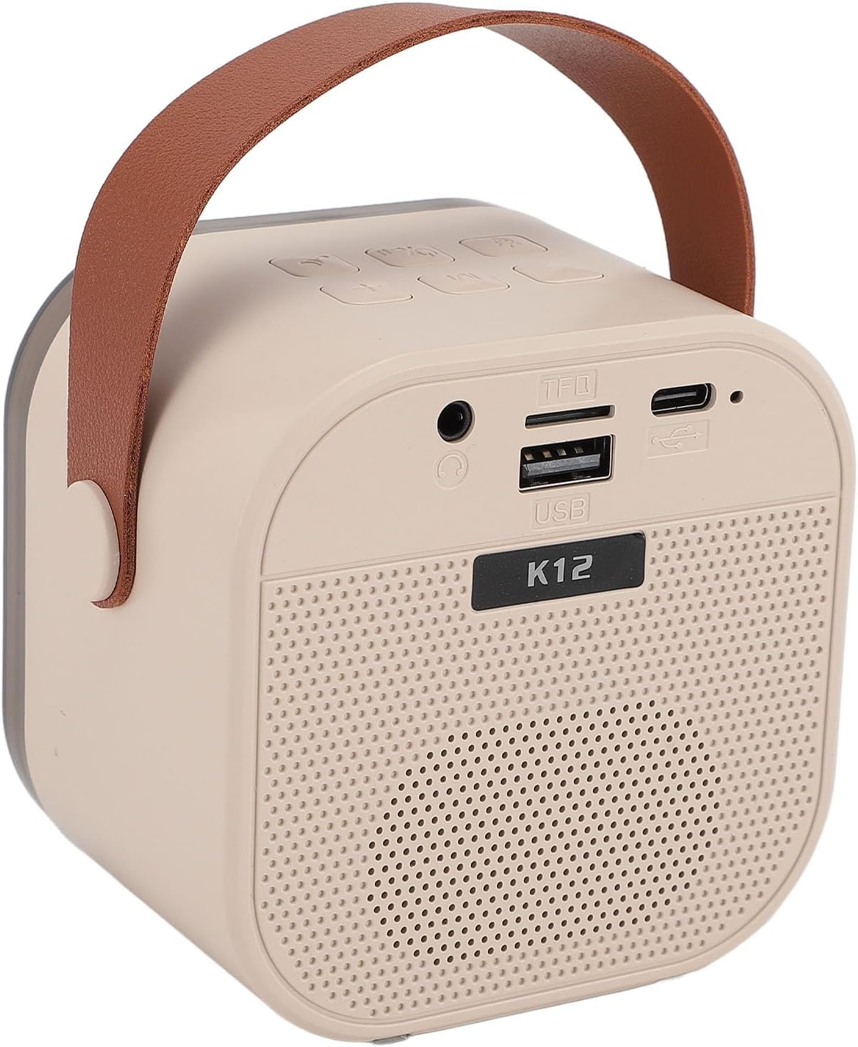 Kids Karaoke Machine, Portable Speaker with 2 Wireless Microphones, Stereo Sound Long Battery Life Vocal Cancellation for Home Party Ages 3-12