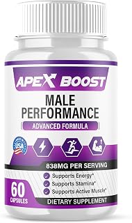 Apex Boost Capsules Advanced Men's Health Support Pills (60 Capsules)