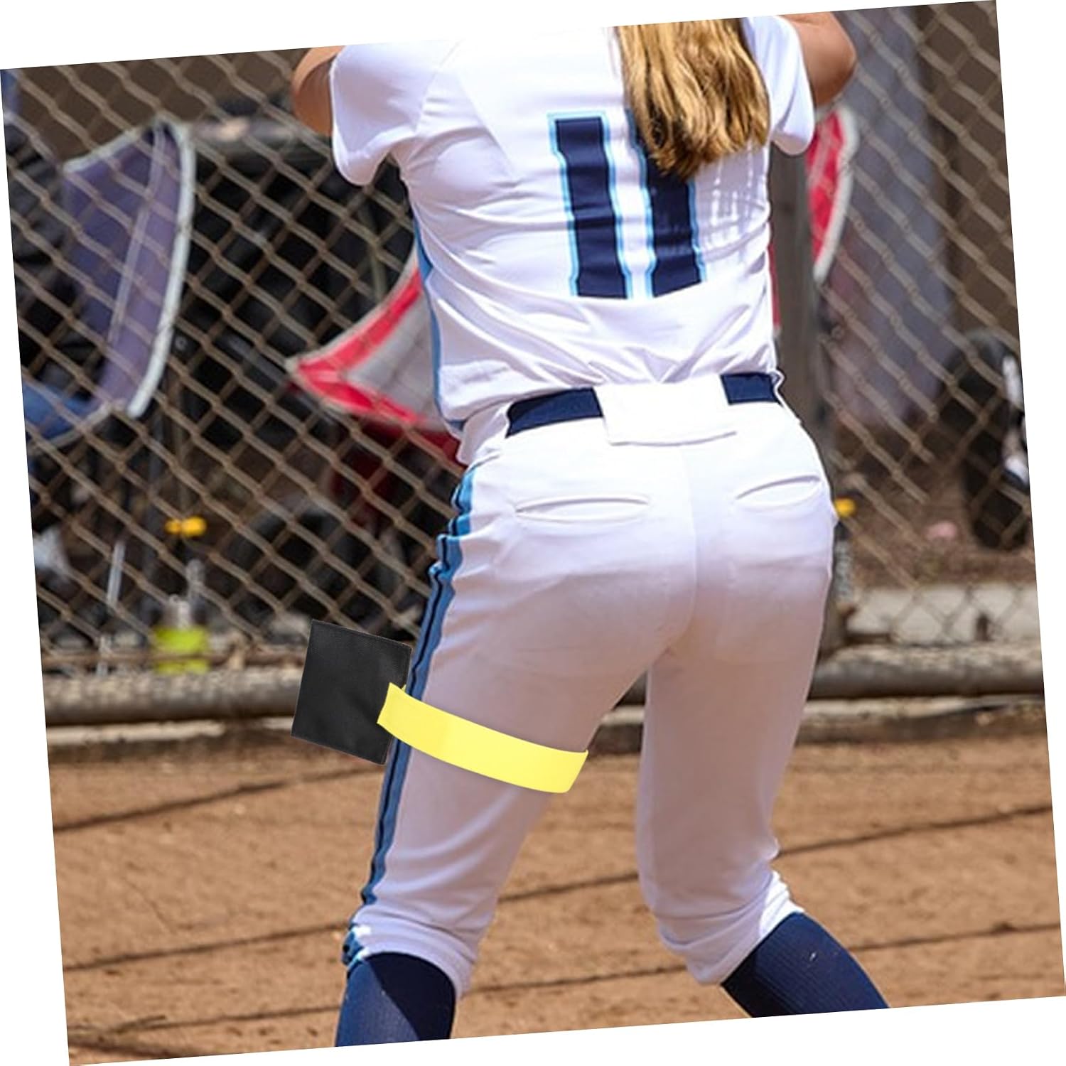BESPORTBLE Polyester Pitcher Leg Strap Softball Pitching Training Aid Leg Wrap for Baseball Softball Pitchers