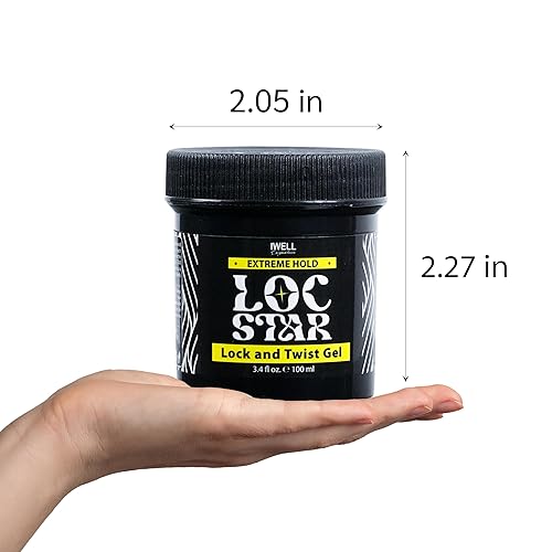 Miniatura 8 de Loc Star  Gel Lock&Twist de 3.4 onzas  Sujeción extrema, suaviza y domina el encrespamiento  Brillo, larga duración para trenzas, bloqueos, giros