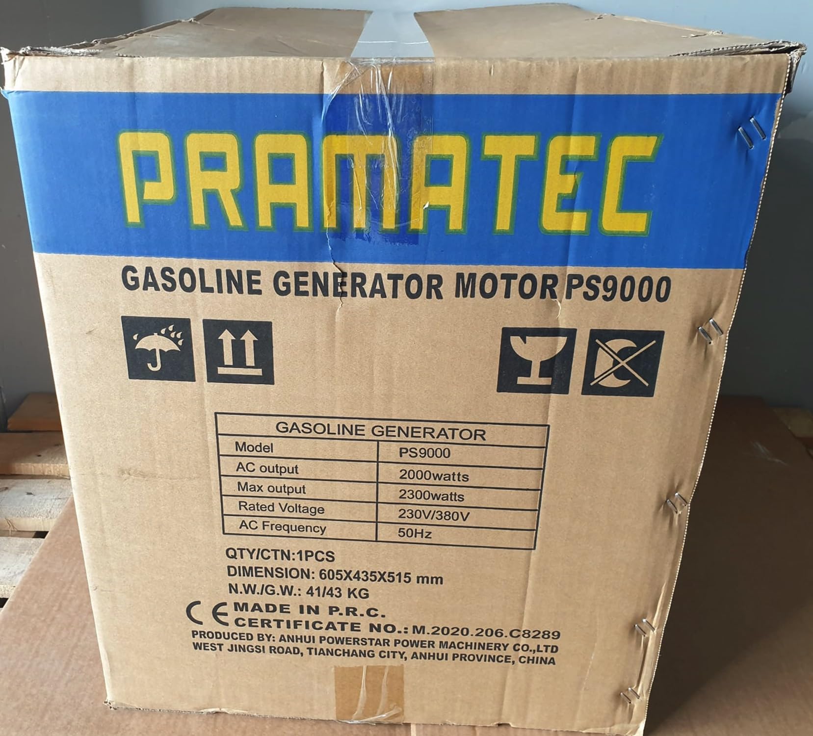 GENERATOR 2,3KW SILNIK CELOWY