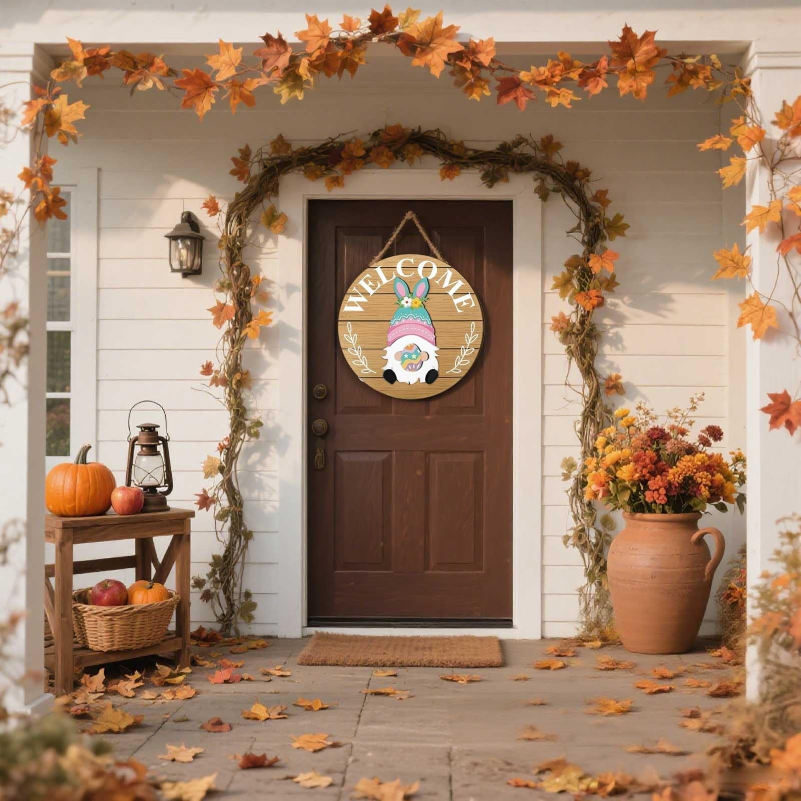 Ropa intercambiable para perros, una variedad de placas de puerta de festival se cuelgan con carteles, colgantes de temporada, decoraciones de Navidad y Halloween, decoración colgante de puerta de