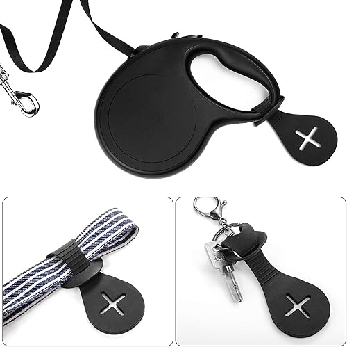 Miniatura 5 de Boao 4 piezas de soporte para bolsa de excrementos de mascotas para correa, bolsa de basura de perro, accesorios dispensadores prácticos y fáciles