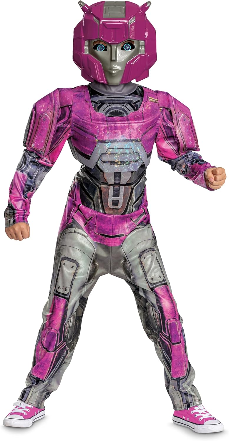 Elita Transformers One Costume, Official Transformers Animated Movie Costume for Kids