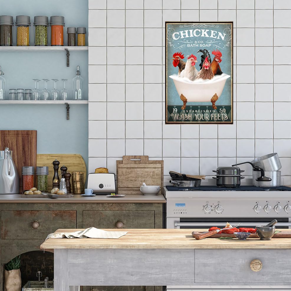 Chicken Kitchen Decor Chicken Coop Sign Metal Chicken Signs For Coop Funny Chicken Sign Decor Accessories Toys Yard Decorations I Only Want Chickens Tin Gifts 8x12 Inch Chicken Strips