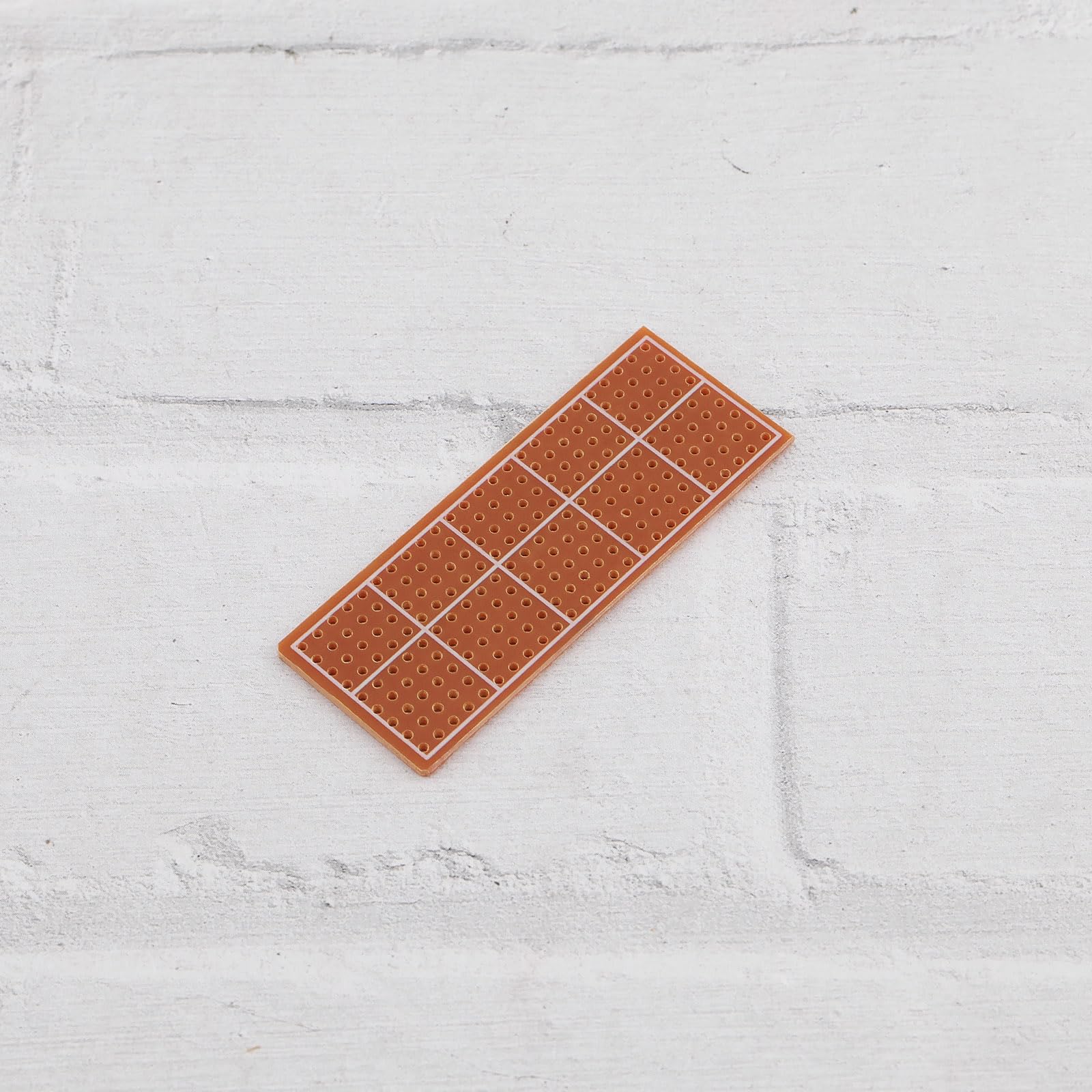 20 Schede PCB Per Circuiti Elettronici Fai Da Te - Single Side 25x66mm, Fori Pre-ramati, Bachelita