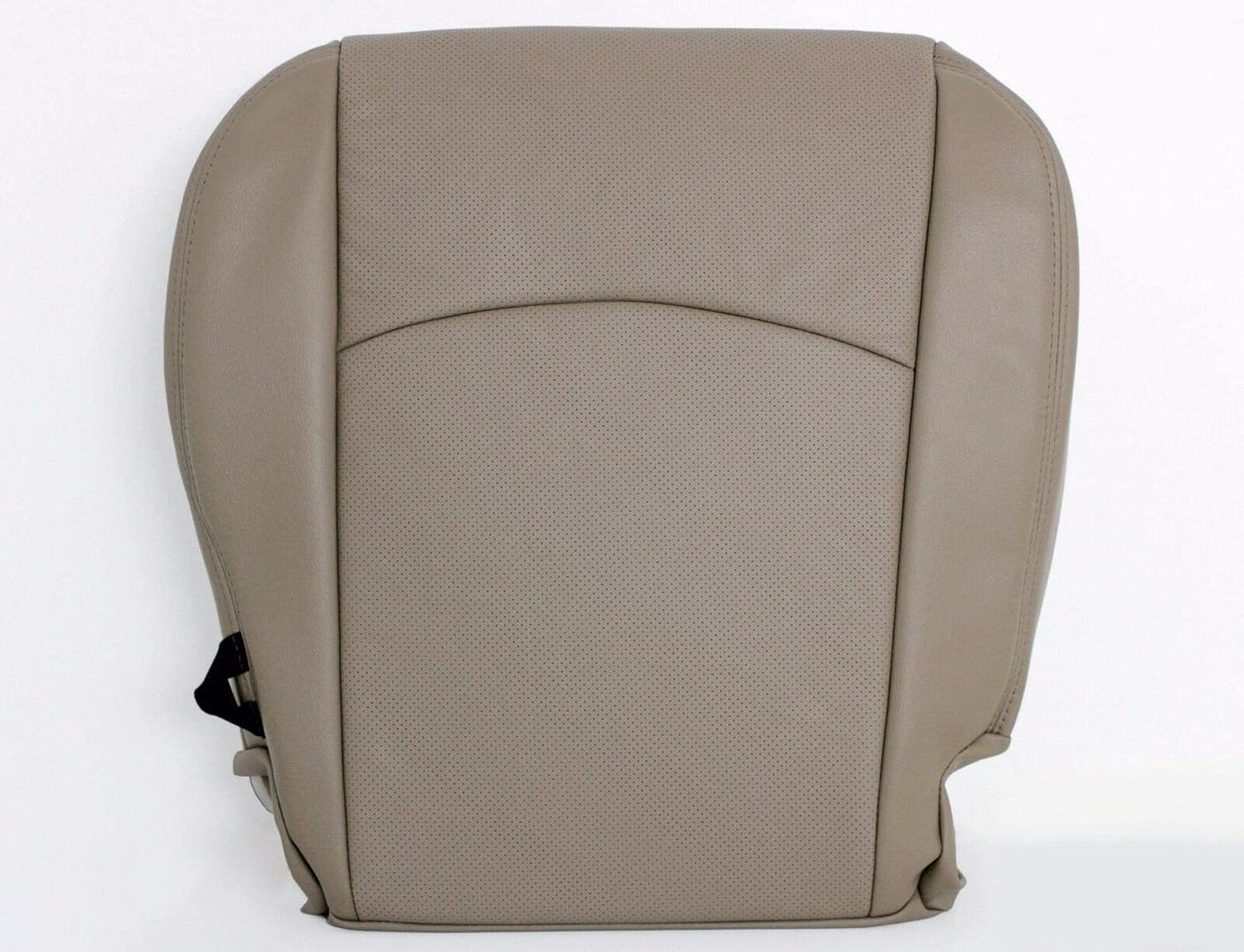 Richmond Auto Upholstery - Passenger Side Bottom Compatible with 2009-2012 Dodge Ram 1500, 2500, 3500, Replacement Leather Seat Cover Perforated, Light Pebble Tan