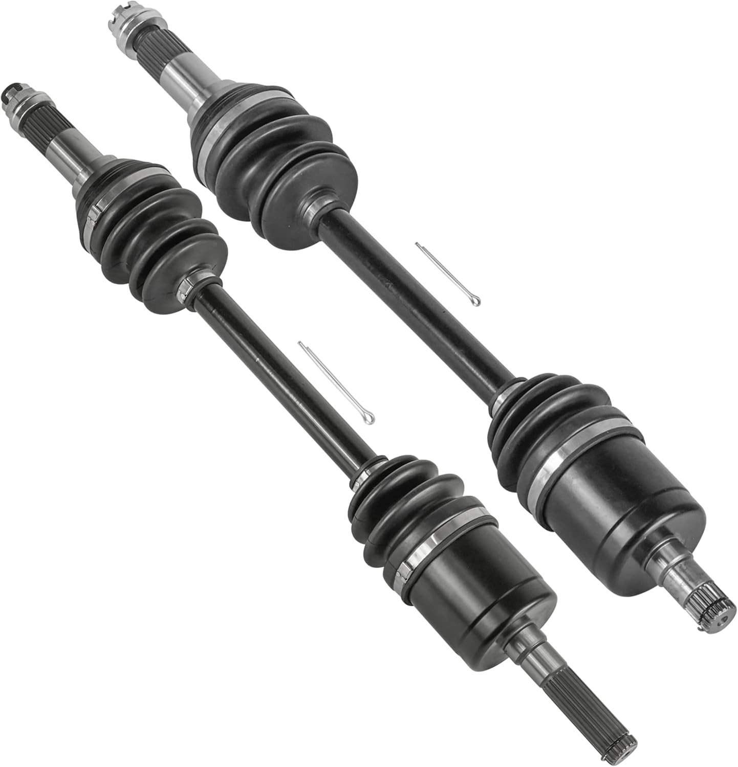 Caltric Front CV Axles Compatible with Can-Am Maverick Trail 1000 4x4 EFI 2018-2023