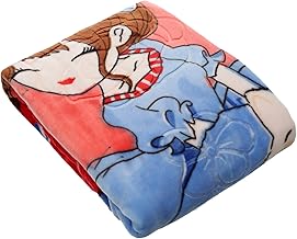 بطانية كوري نانا سيكرت مستوردة، خامة عالية الجودة، مواليد، مقاس 90×120، أحمر - 10399