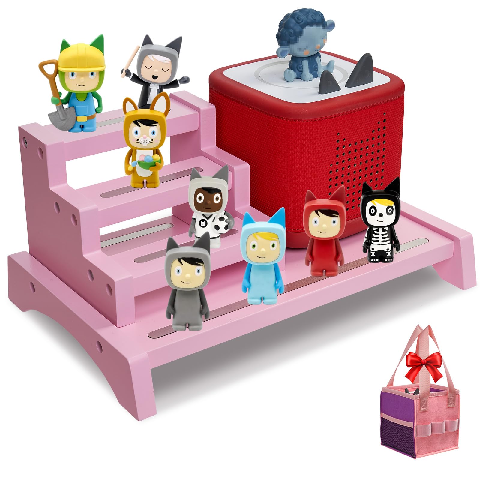 3-Tier Tonie Shelf, Tonie Display Stand for Toniebox 2 Toniebox 1