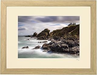 Mounted or framed photograph by Andrew Ray featuring sea stacks at St Abb's Harbour in the Scottish Borders.