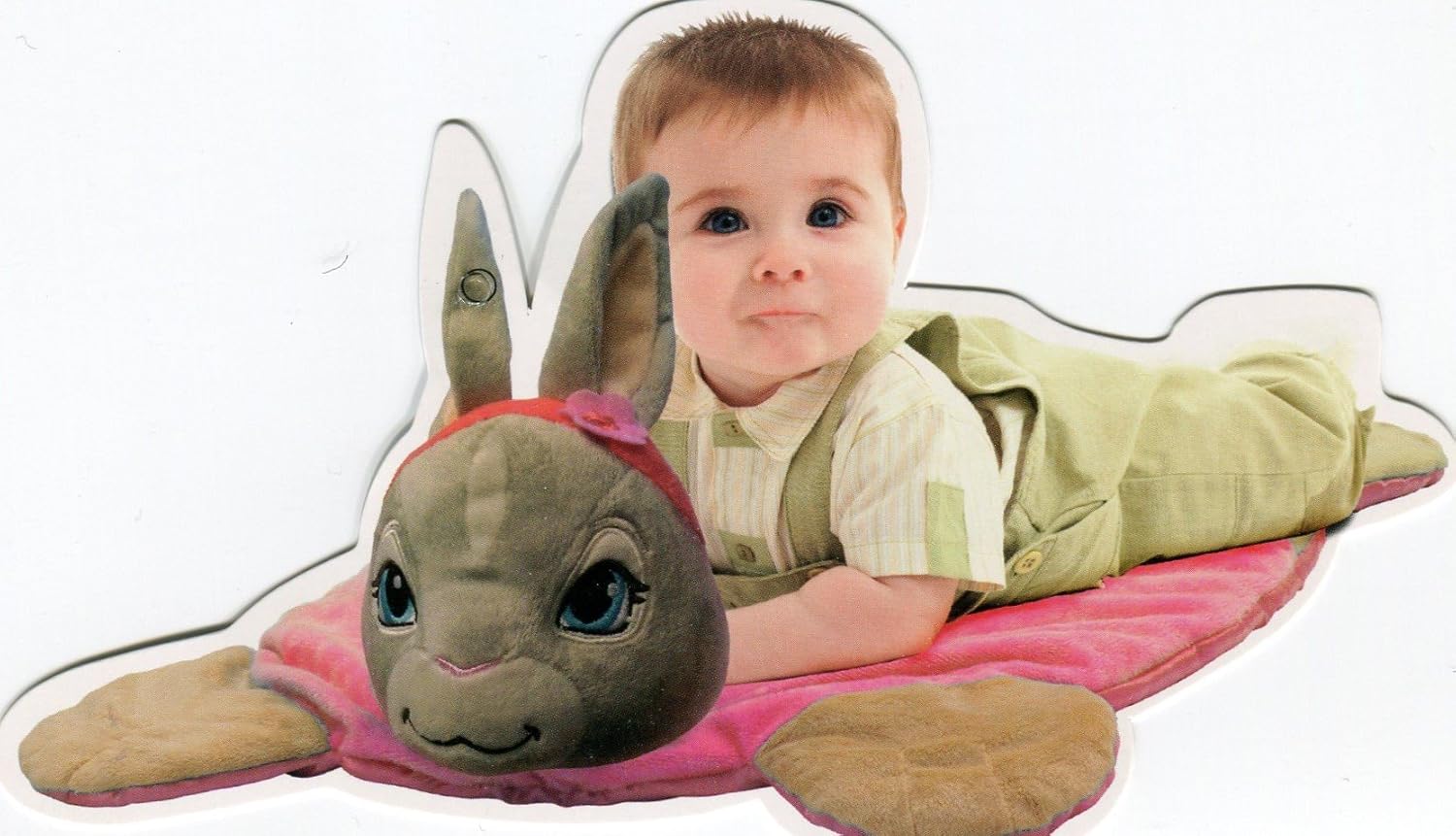 Amazon.com: Nickelodeon Peter Rabbit Pink Cuddle Mat Blankie : Baby