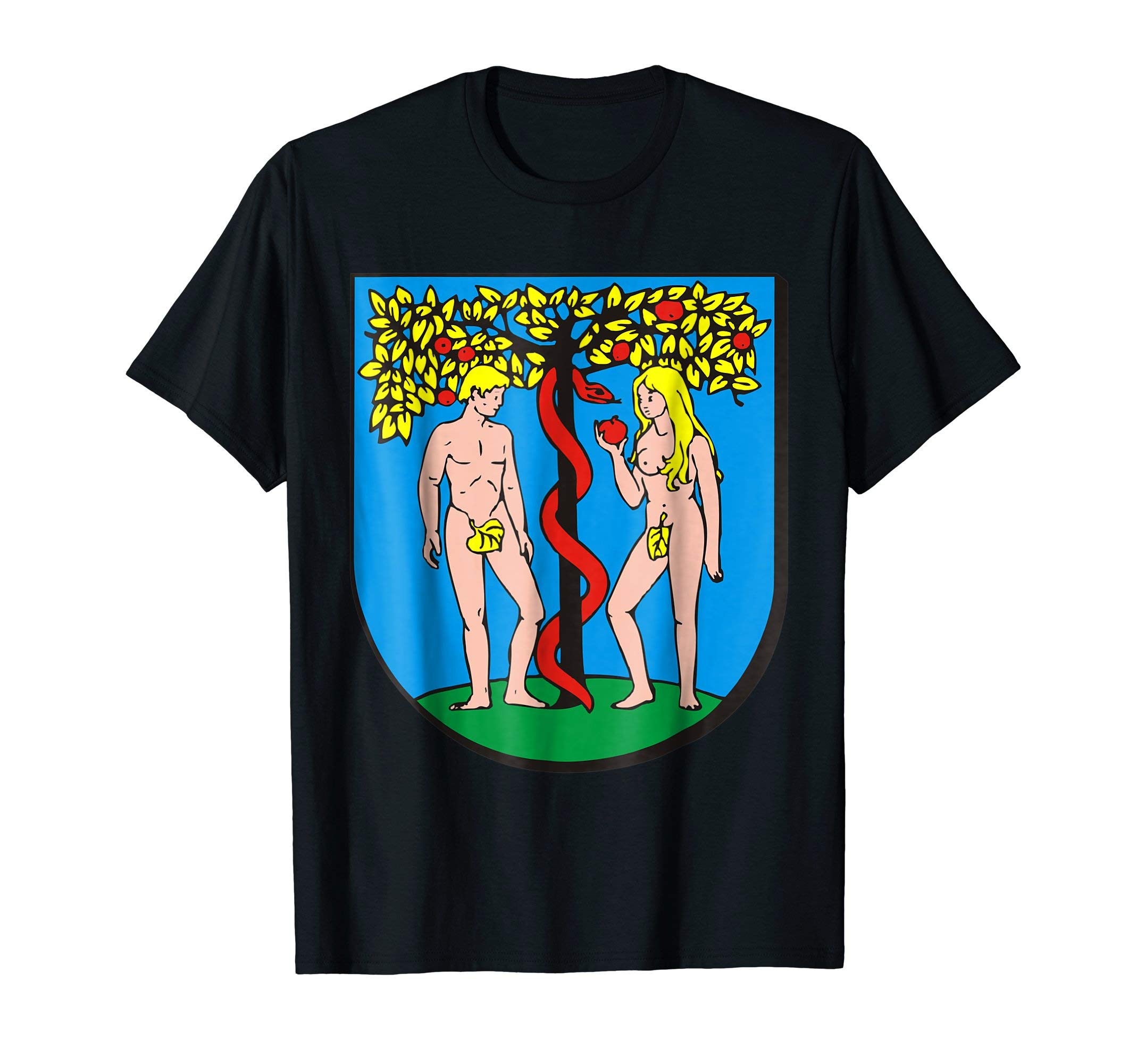 Be Good BoutiqueAdam and Eve T-Shirt Genesis Christianity Judaism Islam Tee