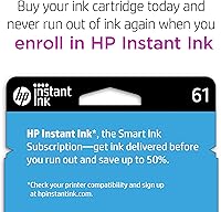 Vista 3 de HP 61 Cartucho de tinta original negra (CH561WN)