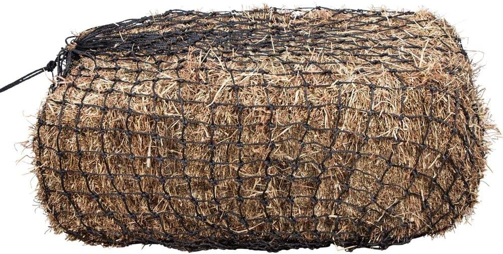 Dura-Tech 2" Slow Feed Full Bale Hay Net | Slow Feed Design | Reduces Hay Wastage | Improves Digestion | Keeps Horse Busy