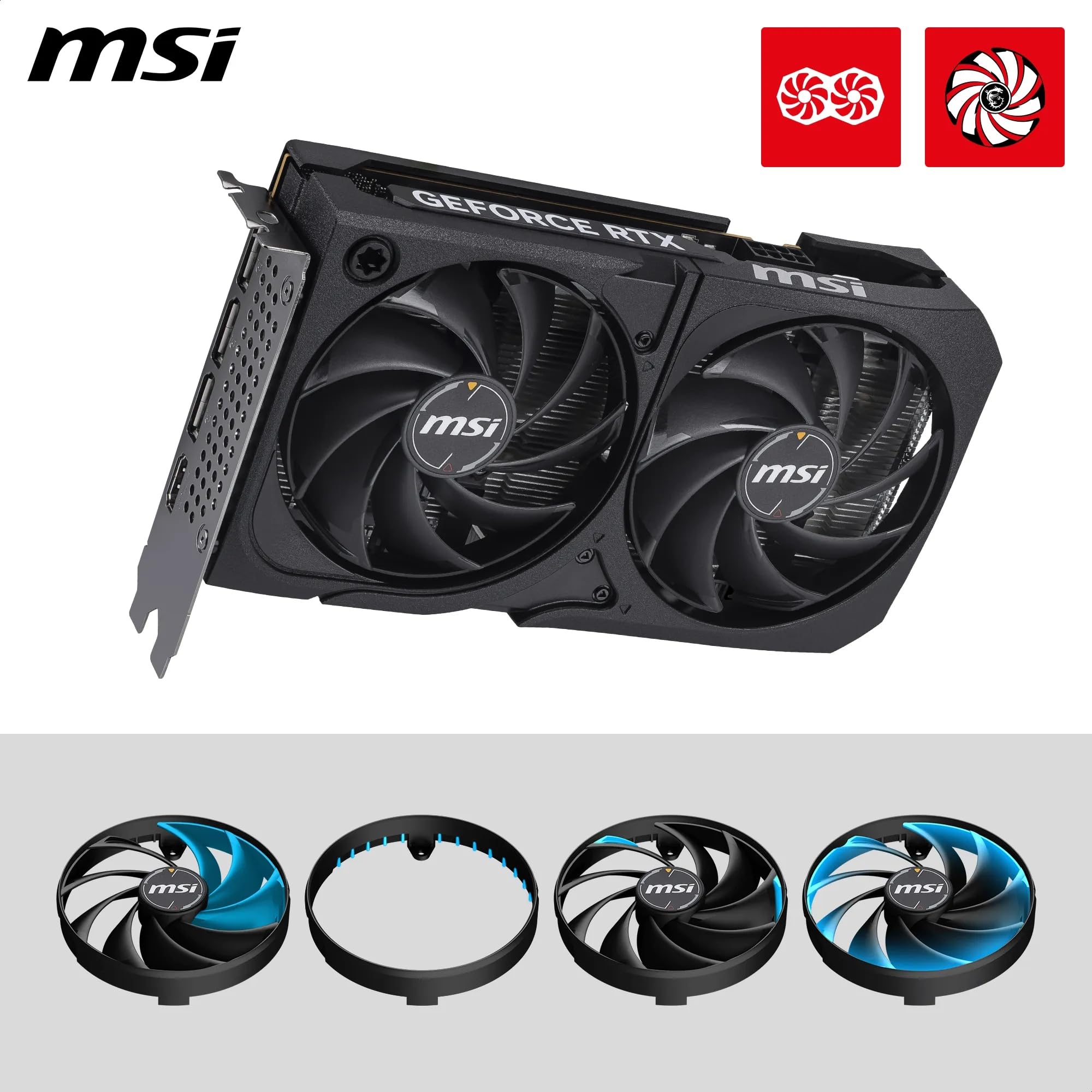 Amazon.in: Buy MSI GeForce RTX 5050 8G Shadow 2X OC Graphic Card