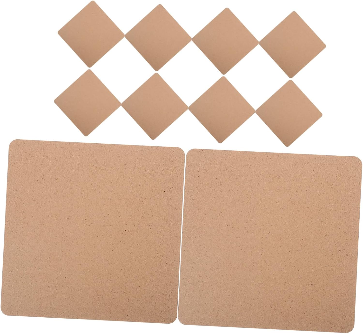 10pcs Blank Wood Clay Board for Pottery Crafting Multi-use Wedging Board for Projects for Clay Painting Coloring Activities Lightweight Sturdy Design