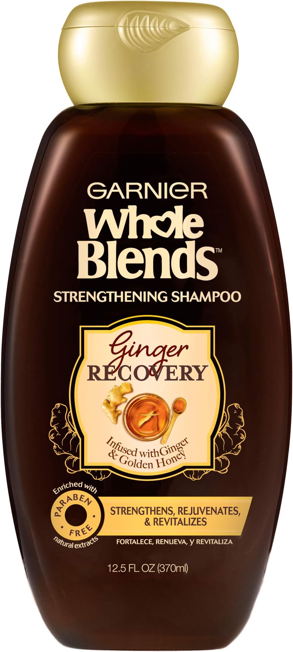 Hair Care Whole Blends Strengthening Ginger Recovery Shampoo, 12.5 Fluid Ounce
