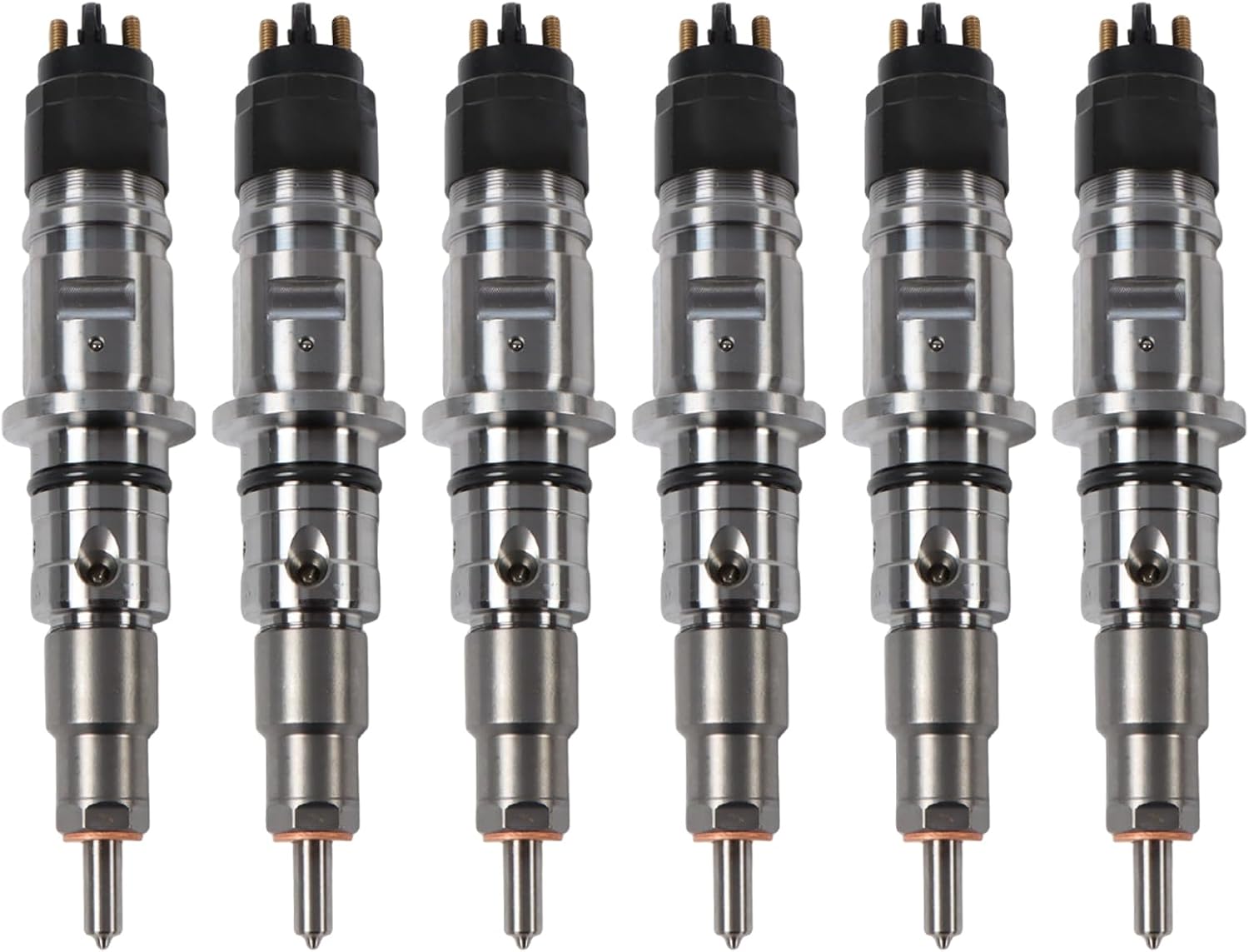 6PCS 0445124019 5289266 5289266PX 5289266RX Common Rail Injector for Cummins QSB6.7 QSB4.5 B6.7 Engine
