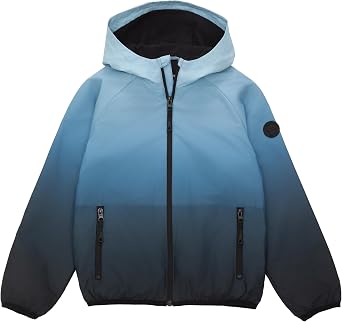 Rokka&Rolla Boys Fleece Lined Water-Resistant Ripstop Windbreaker Jacket