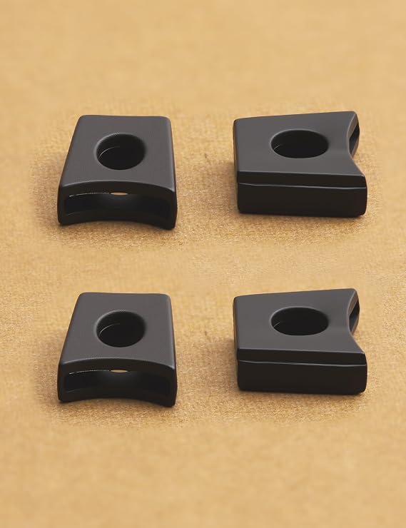 2 Pairs Black Replacement Nose Bridge Flex Couplers Spare Parts for Oakley Juliet/Mars/X Metal XX