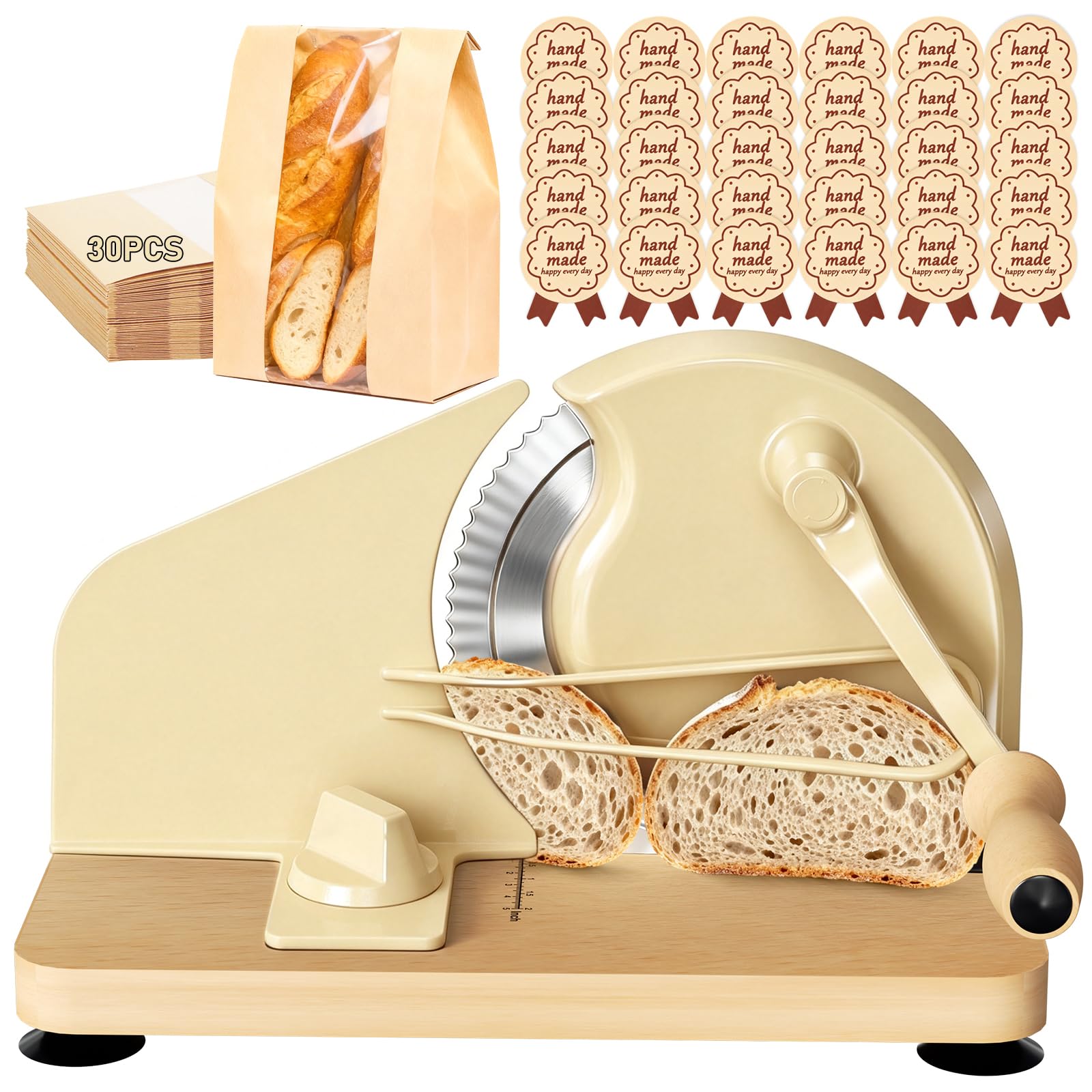 Manual Bread Slicer - Perfect Slices Every Time -1