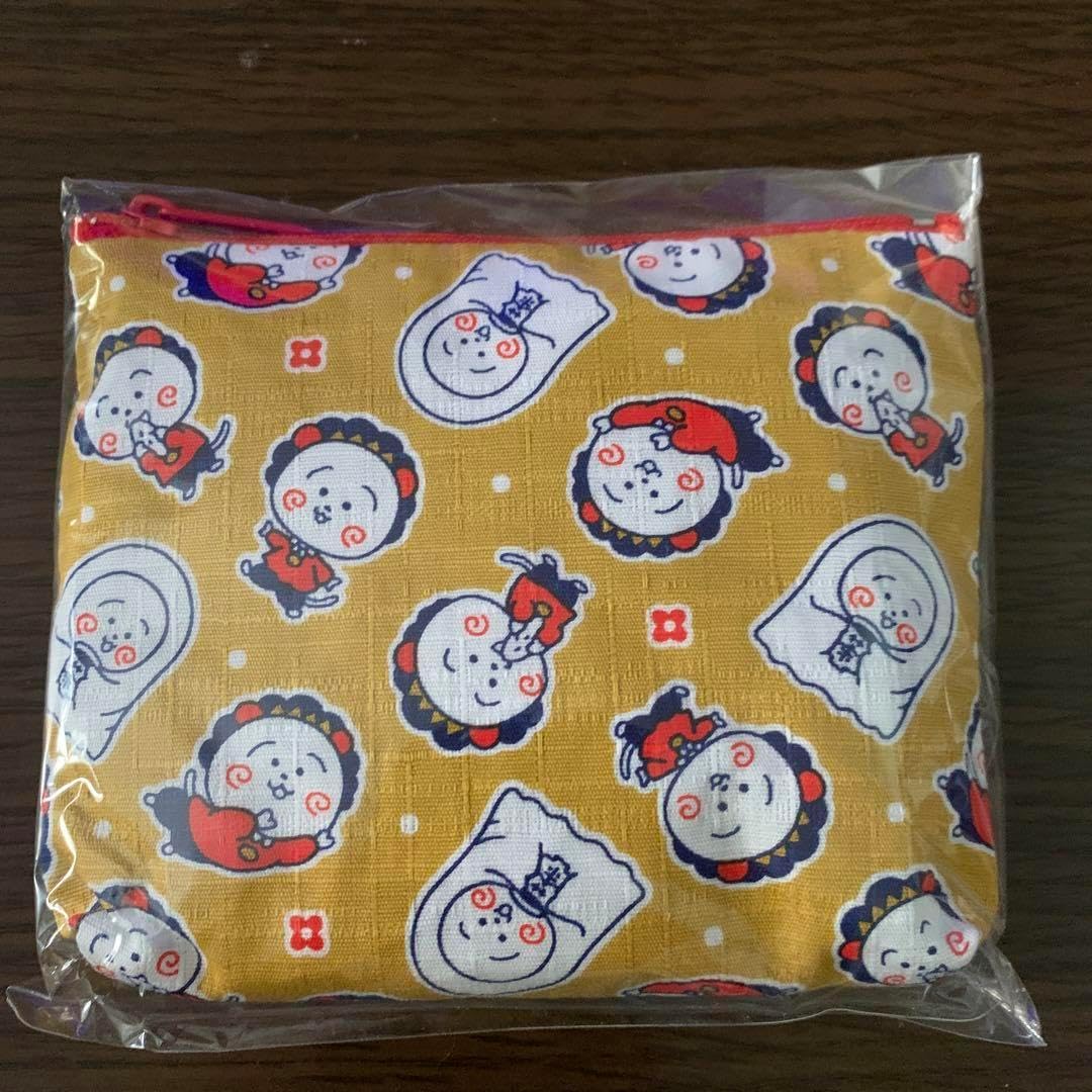 フェイラー 未使用 コロコロパンダ マルチケース ポーチ ペールピンク