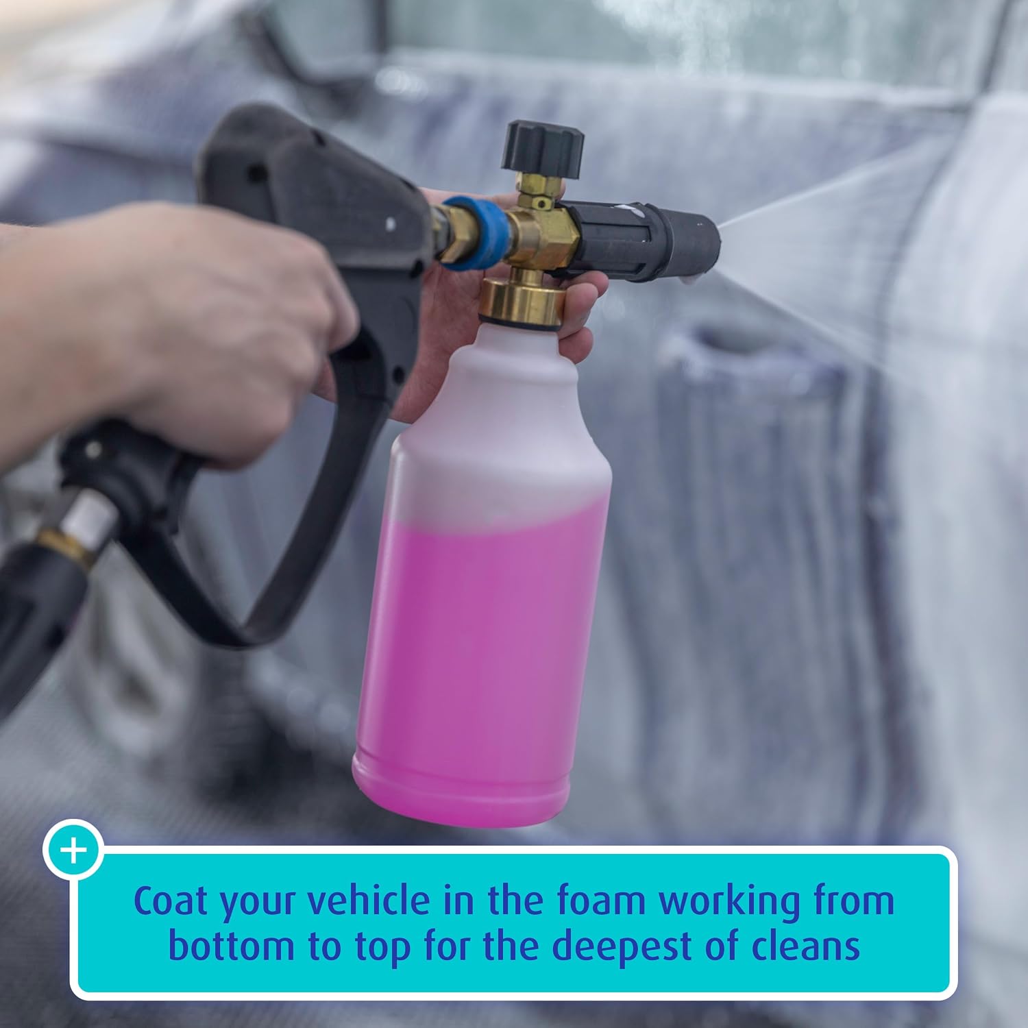 Triplewax Snow Foam Car Wash Soap 169 fl oz High-Foam Pre-Wash Shampoo for Foam Cannons and Pressure Washers Touchless Car Wash for Cars, Trucks and SUVs