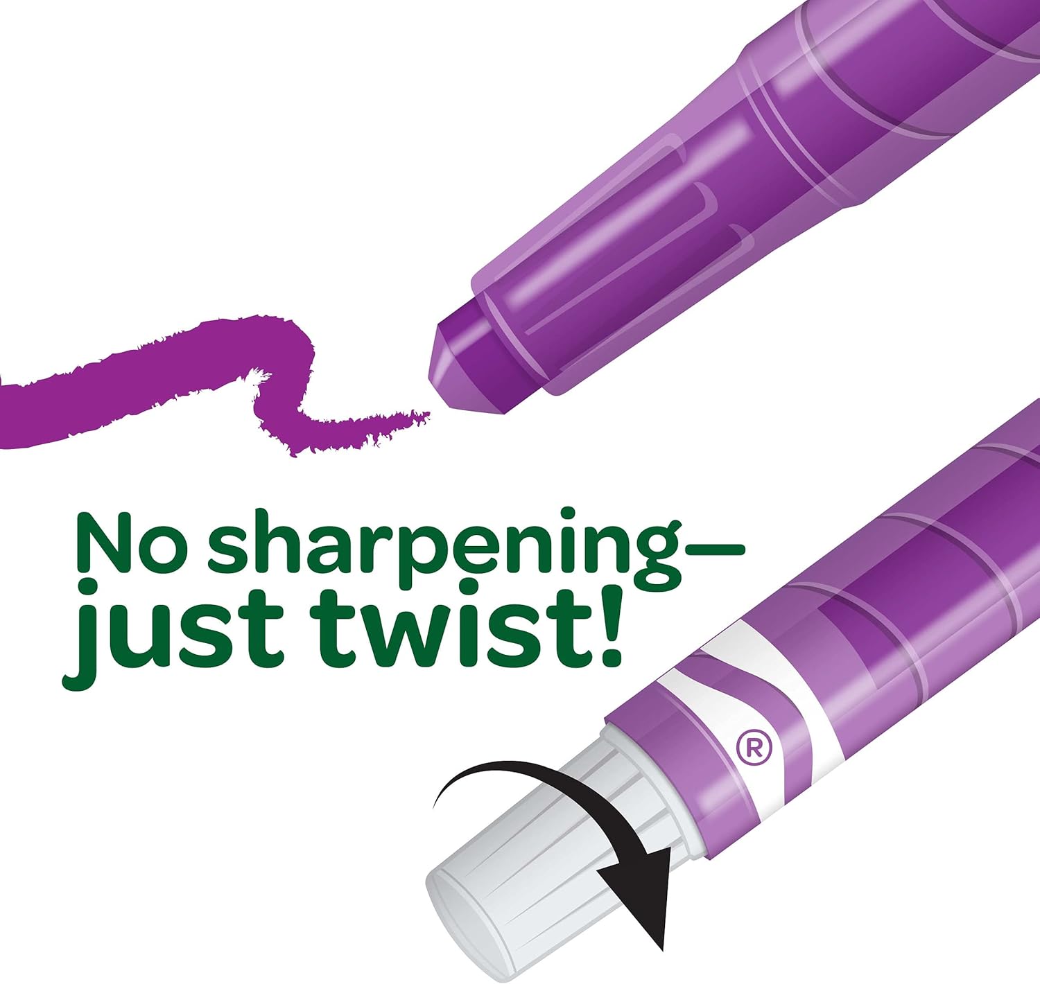 Crayola Silly Scents Twistables Scented Crayons - 6 Pack (12ct), Bulk Crayons for Kids, Must Have Classroom Supplies for Teachers, Nontoxic, Ages 3+