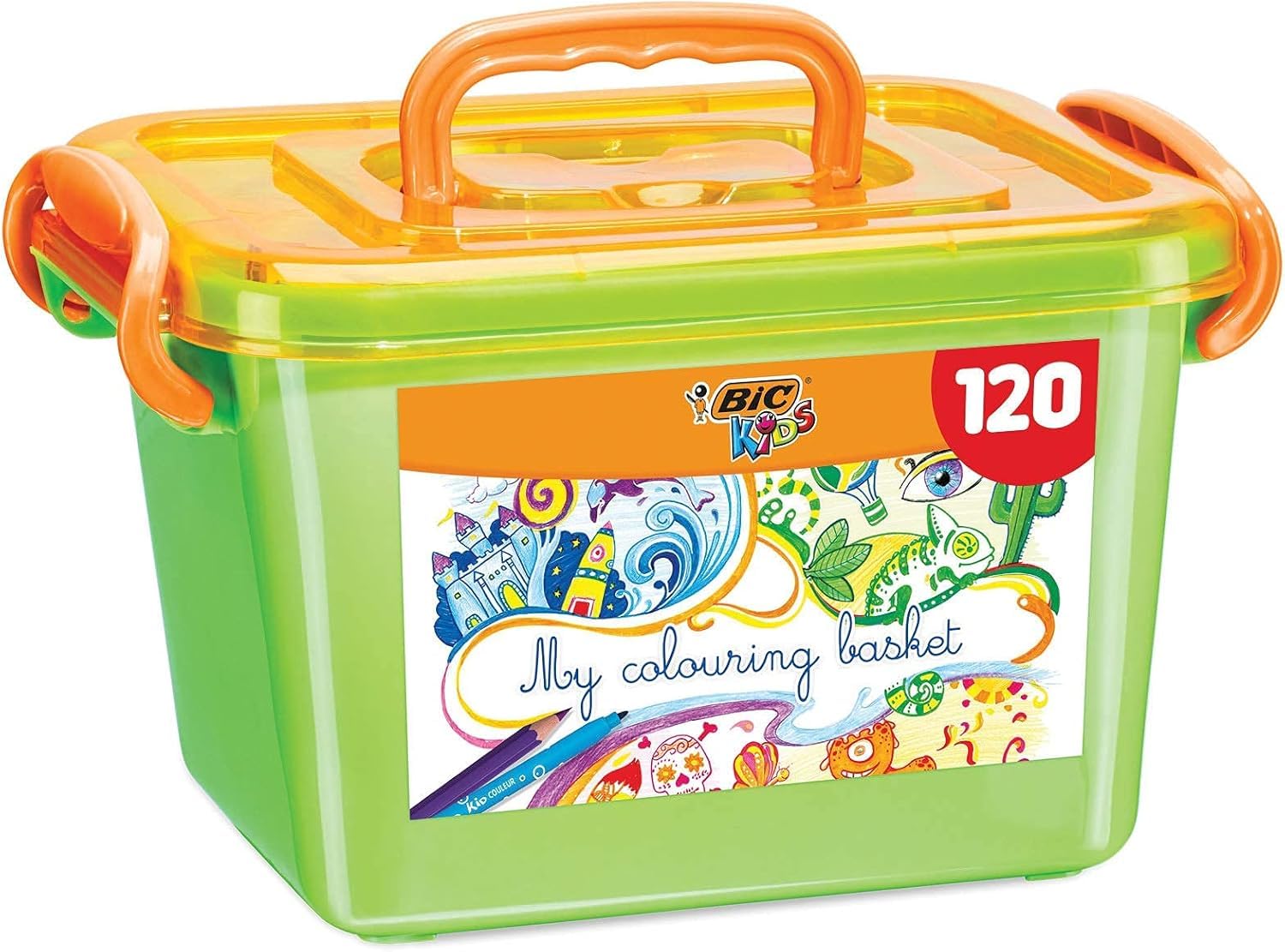 Boîte de 12 Crayons de Couleur BIC Kids Evolution Triangle