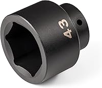 Vista 105 de TEKTON SID23025 Dado de impacto profundo de 6 puntos de 1 pulgada impulsor de 1/2 pulgada