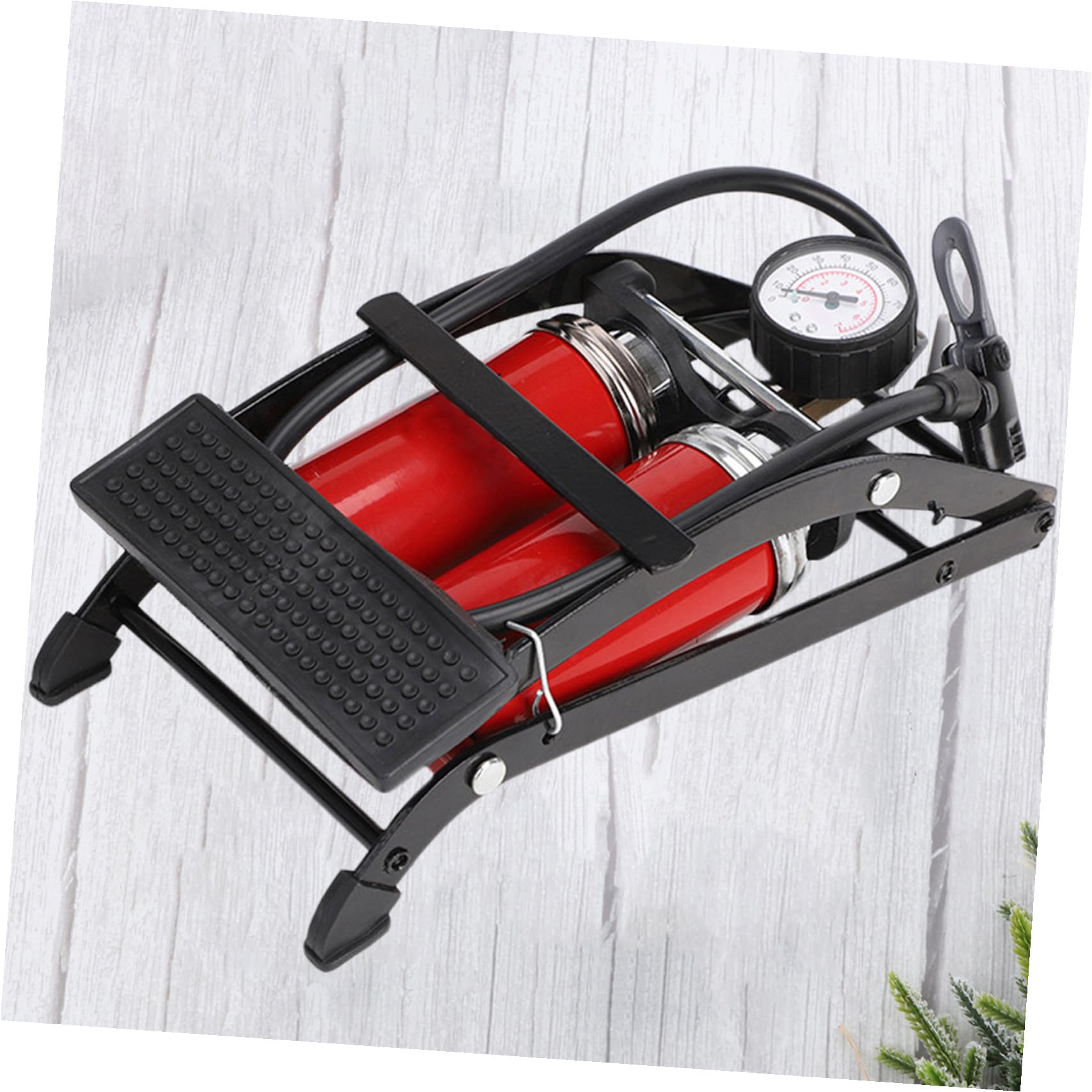 TOYANDONA Fußpumpe tragbare Luft Inflator Luftdruck der Pedale Pedalluftpumpe Fahrrad Luftdruck