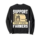 Funny and Great Gift for Farmer & Farming men women boy girl Sweatshirt