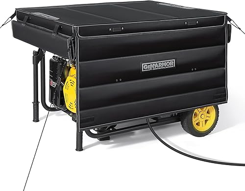 Miniatura 7 de GenArmor Cubiertas para Generadores Mientras Funcionan, Lonas para Generadores 100% Impermeables de Servicio Pesado, Carpa para Generador, Carcasa