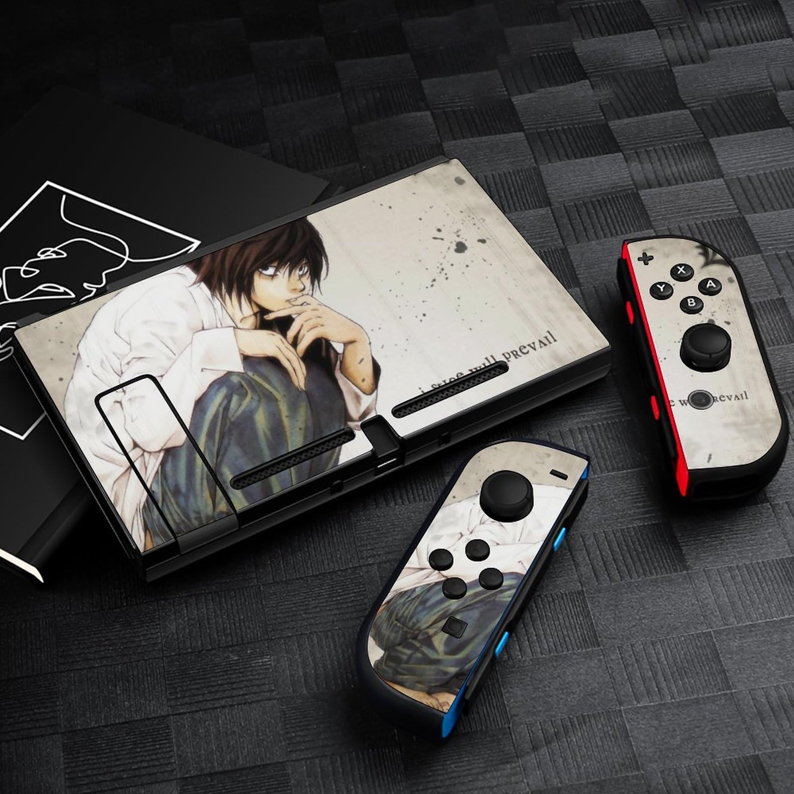 Amazon.co.jp: Switch スキンシール Death Note デスノート for Switch
