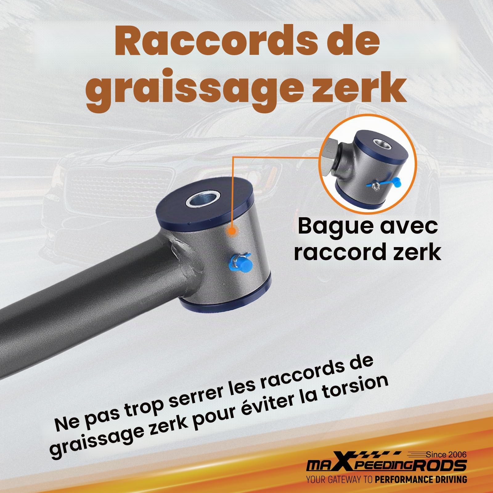 maXpeedingrods 2x Bras de Suspension pour Jeep Wrangler TJ, Cherokee XJ/ZJ | Pour Cherokee Xj 1984–2001, Grand Cherokee Zj 1993–1998, Convient Aux VéHicules Avec Une SuréLéVation De 0 à 10 Cm.