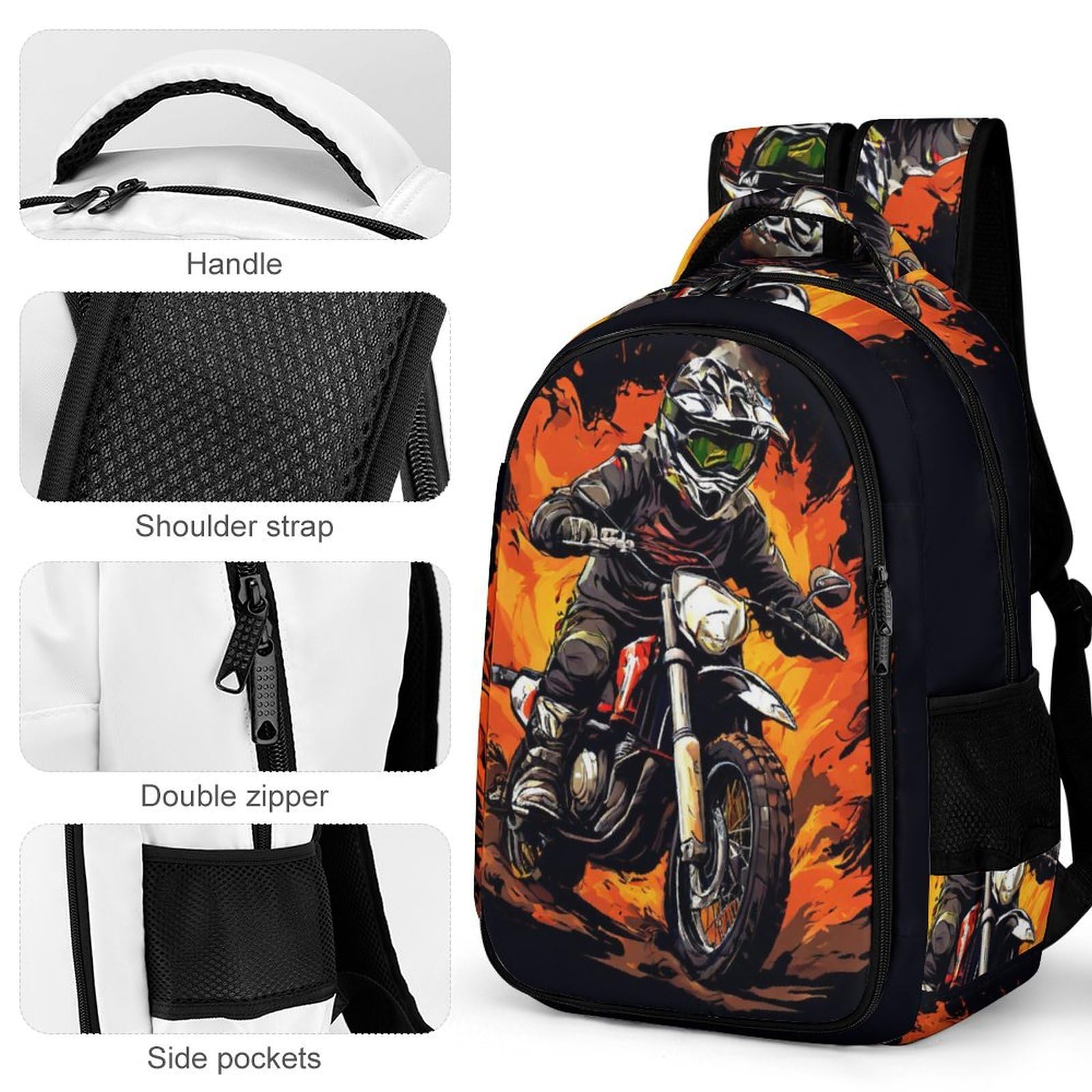 Motocicletas Mochilas Para Niños Bicicleta De Montaña Mochilas Escolares Para Niños En Edad Preescolar De Jardín De Infantes Secundario Mochilas Para Caminar